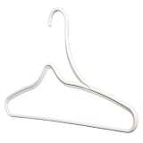 16 1 2 Plastic Shirt Saver Hangers - Set of 5 - White by Merrick by Merrick