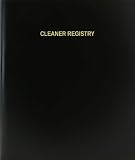 31KHcrZQSUL. SL160 BookFactory® Cleaner Registry 120 Page, 8.5x11, Black Hardbound (XLog 120 7CS A L Black(Cleaner Registry)) Reviews