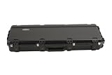 SKB Injection molded Strat/TeleFlight Case - TSA Latches, w/wheels