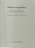 Produkt-Bild: Politische Lageanalyse: Festschrift f&uuml;r Hans-Joachim Arndt zum 70. Geburtstag am 15. Januar 1993