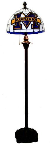 Michigan Wolverines Floor Lamp Light (16x57) NCAA College Athletics