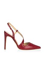 Federica Bassi Zapatos de talón abierto (Rojo)