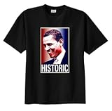 Barack Obama Historic Portrait President Adult Tee T-Shirt