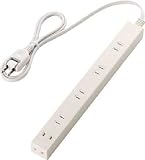 エレコム　雷ガード付きＡＣアダプタ対応スリムタップ　4077466　TSLK2630WH