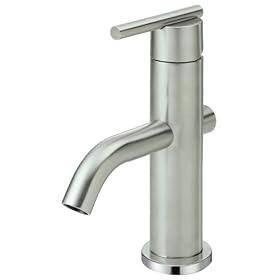 Danze D232158BN Parma Trimline Single Handle Lavatory Faucet, Brushed Nickel