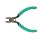 Xcelite S54NS Diagonal Lead Cutter with Handle Coil Spring, Standard Jaw, 4-1/2" Length, 5/8" Jaw Length, Green Cushion Grip Handle