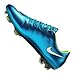 Nike Womens Mercurial Vapor X FG - (Blue Lagoon/Volt/Black/White) (8.5)