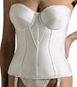 Carnival Bridal Splendor Satin Torsolette Bra 424