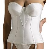 Carnival Bridal Splendor Satin Torsolette Bra 424