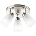 Progress Lighting P3361-09 GU24 Directional Close to Ceiling, 3-18-watt by Progress Lighting