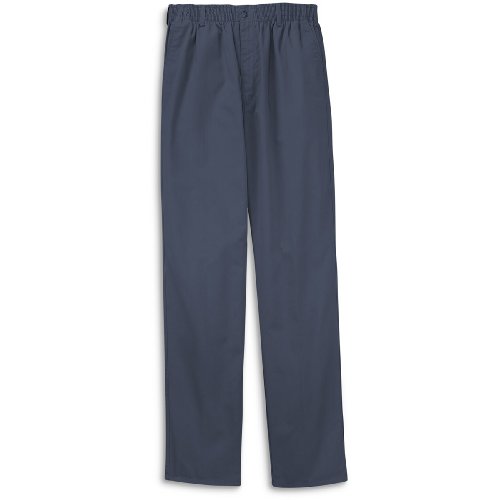 Harbor Bay Elastic-Waist Twill Pants