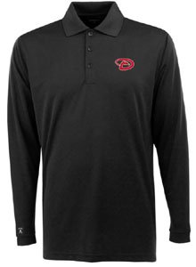 Arizona Diamondbacks Long Sleeve Polo Shirt (Team Color) - Large