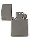 Sturmfeuerzeug, groß, silber matt, Gr. 8,5 x 5,5 x 2 cm