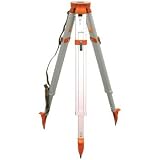 CST/berger MT 60-ALQRI20-O Heavy Duty Contractor Aluminum Tripod, Orange