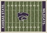 Kansas State Wildcats 5 4 x 7 8 NCAA Home Field Area Rug