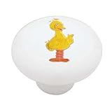 Sesame Street Big Bird Decorative Ceramic Drawer Knob