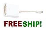 Mini Displayport DP to DVI adapter For MacBook Pro Air