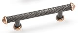 Laurey 76mm Capri Pull - Antique Pewter with Copper