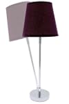 LAMPE DECO PIEDS INCLINABLE VIOLET