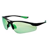 GREENREADER Golf Vision Enhancement Glasses with TR90 Unbreakable Frame BLACK