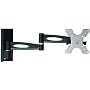 ` Tilt Bracket with Swivel Extension Arm - Fully Adjustable Wall Mount in Black for HP Hewlett-Packard 19 inch PC monitor TFT or Small LCD TV