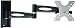 ` Tilt Bracket with Swivel Extension Arm - Fully Adjustable Wall Mount in Black for HP Hewlett-Packard 19 inch PC monitor TFT or Small LCD TV