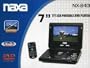 NAXA NX-840 7" TFT LCD Portable DVD Player