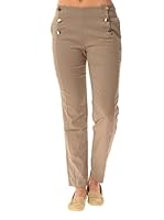 Bleu Marine Pantalón Penny (Taupe)