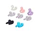5 Pairs Eyeglass Antiskid Ear Pads - Random Colors
