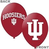 Indiana Hoosiers Latex Balloons (10 Pack)