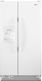 Whirlpool ED2DHEXWQ White Side-By-Side Refrigerator