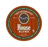 Tully’s Coffee Decaffeinated House Blend, 24-Count K-Cups for Keurig Brewers (Pack of 2): tulleys coffee