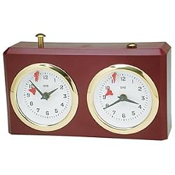 Wood Expressions Red BHB Chess Clock