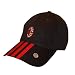 AC Mailand Cappy schwarz 3 Streifen