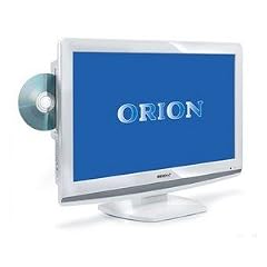 Orion TV 22 PW 156 DVD 55,8 cm (22 Zoll) 16:9 HD-ready LCD-Fernseher mit integriertem DVB-T-Hybridtuner und DVD-Player wei�
