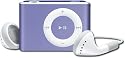 Apple iPod shuffle 2 GB Purple, Clamshell Package (2nd Generation)