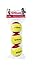 Wilson US Open Starter Balls Pack of 3 (Red/Yellow, 75 mm)
