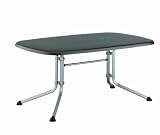 Kettler Advantage 03117-816 Klapptisch 160 x 95 x 72 cm, champagner / mocca