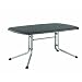 Kettler Alu Klapptisch, L 160 x B 95 x H 72 cm silber/eisengrau