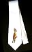 Party Decoration Necktie with bird, hoatzin