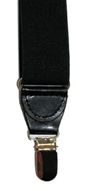 Geoffrey Beene Elastic Dress Suspenders (Black)