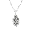 Sterling Silver Children's Flower Necklace