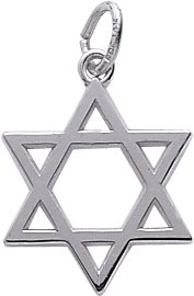 Star of David Charm by Rembrandt Charms