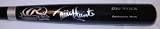 Torii Hunter Autographed Black Big Stick Bat W/PROOF, Picture of Torii Signing For Us, Los Angeles Angels of Anaheim, Minnesota Twins, All Star