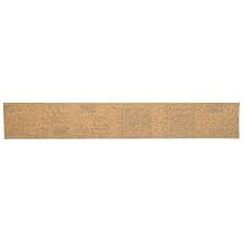 3M Paper Sheet 346U, Aluminum Oxide, 17-1/2" Length x 2-3/4" Width, 60 Grit (Pack of 100)