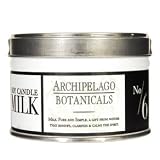Archipelago Botanicals MILK Soy Candle in a Tin No. 6