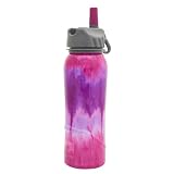 NathanStainlessSteel700mlFlipStrawBottle(TieDye)