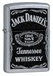 JACK DANIELS LABEL ZIPPO LIGHTER