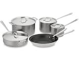 All-Clad Brushed Nonstick 10-Piece Set, with Gift, from Williams-Sonoma