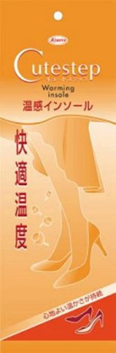 キュートステップ 温感インソール1足